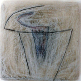 Image 2002 Pen & Dry Pastel 10x10cm